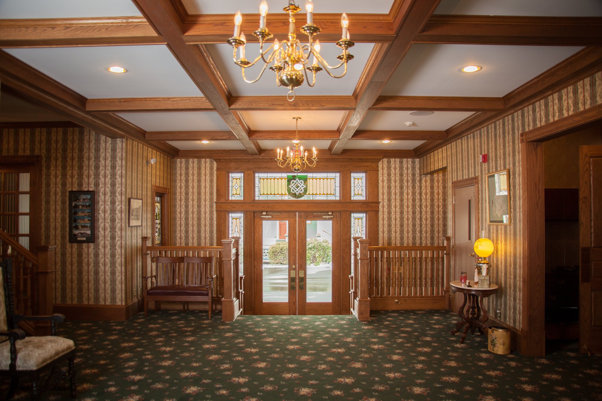 Mcinerny funeral entrance interior